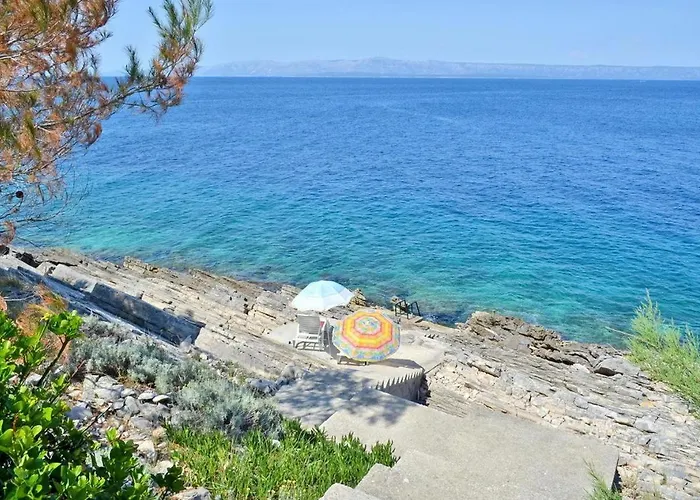 Seaside Secluded Cove Vela Borova, Korcula - 15062 *